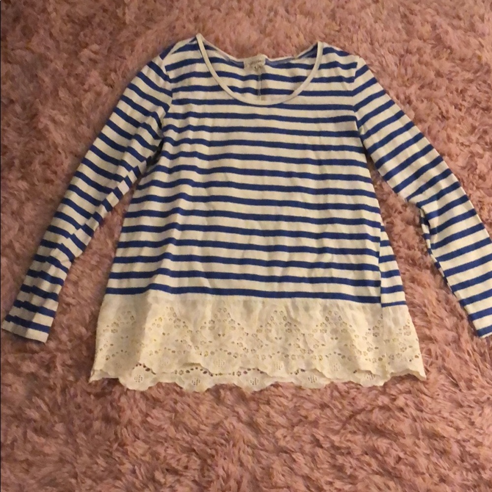 Lillies Coset: Anthropologie tee